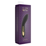 TOYJOY - SCHWARZER VIBRATOR MIT LEUCHTENDEM LICHT